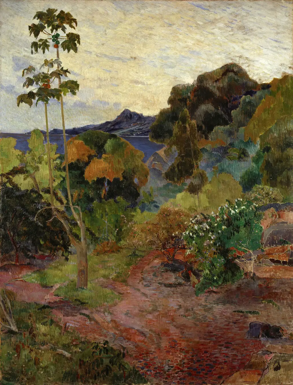 Martinique Landscape in Detail Paul Gauguin